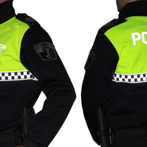 Térmico Exterior Bicolor Softshell con Membrana Media Cremallera