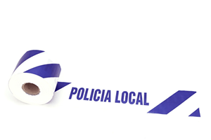 Cinta balizamiento Policia local